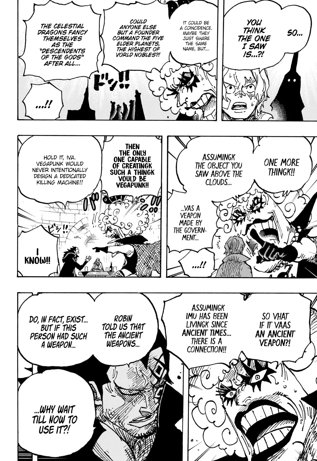 One Piece Chapter 1086 page 13