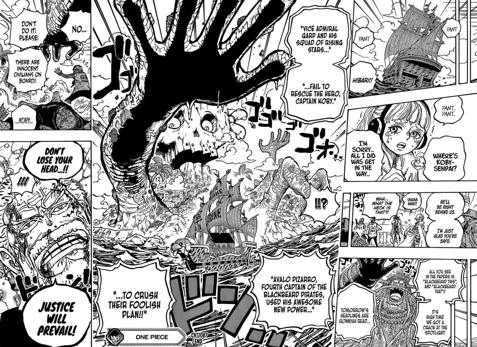 One Piece Chapter 1087 page 14