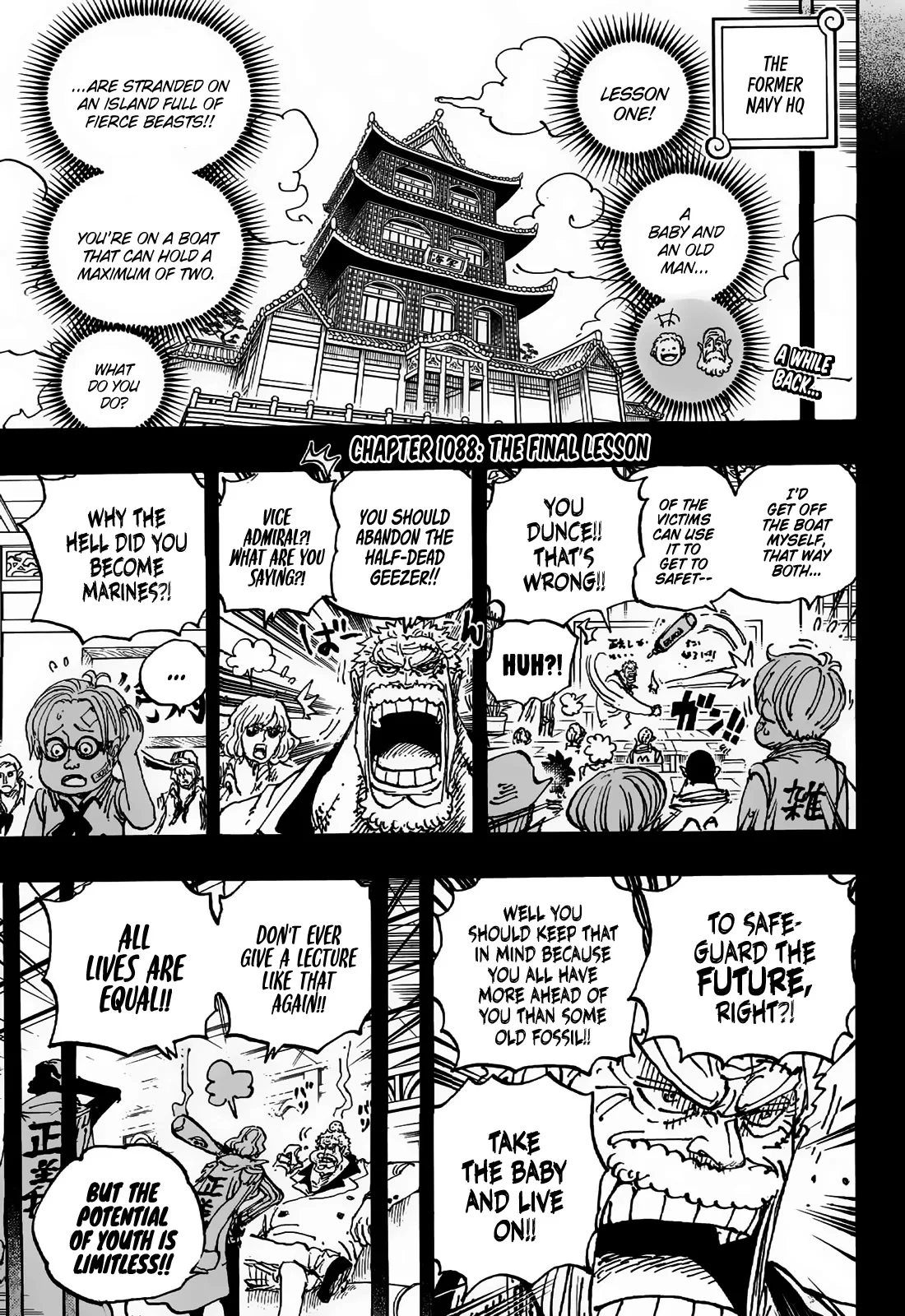 One Piece Chapter 1088 page 4
