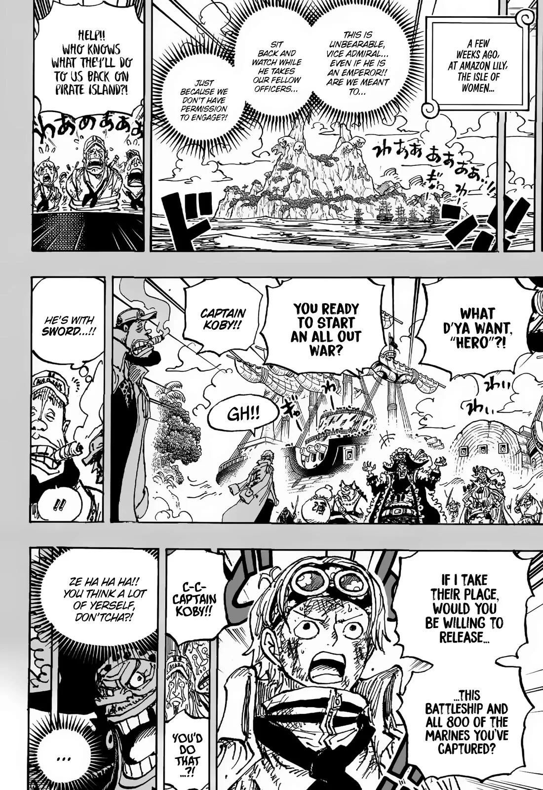 One Piece Chapter 1088 page 5
