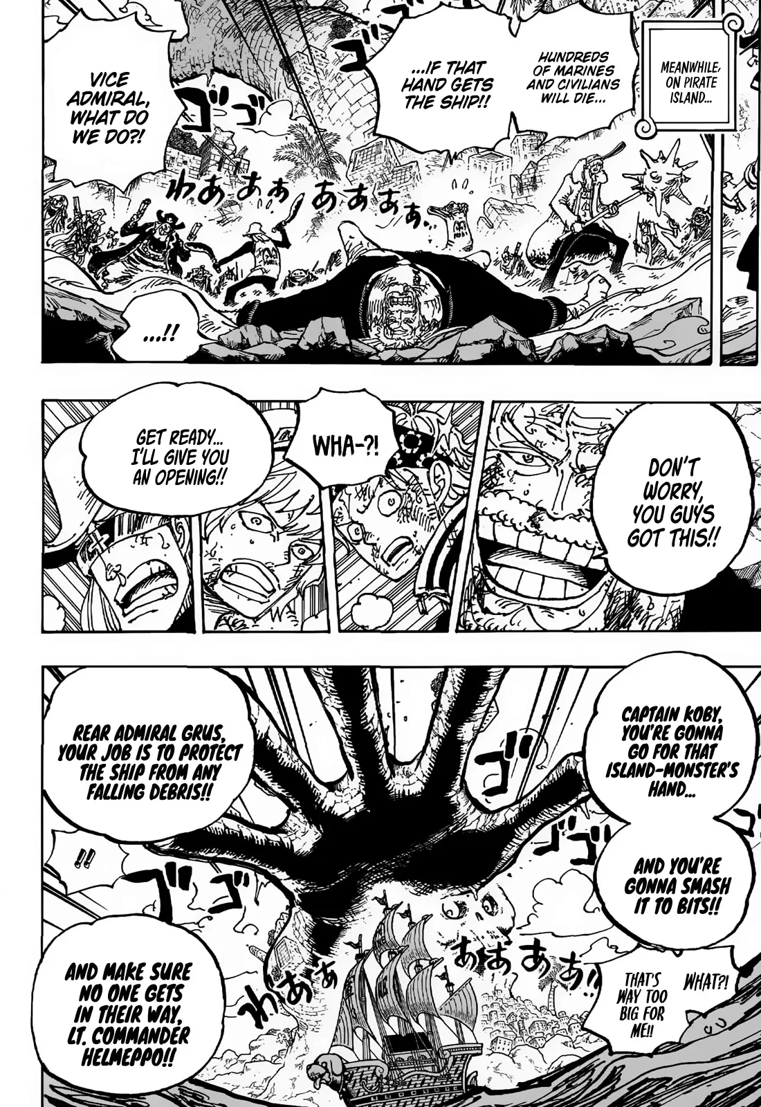 One Piece Chapter 1088 page 7