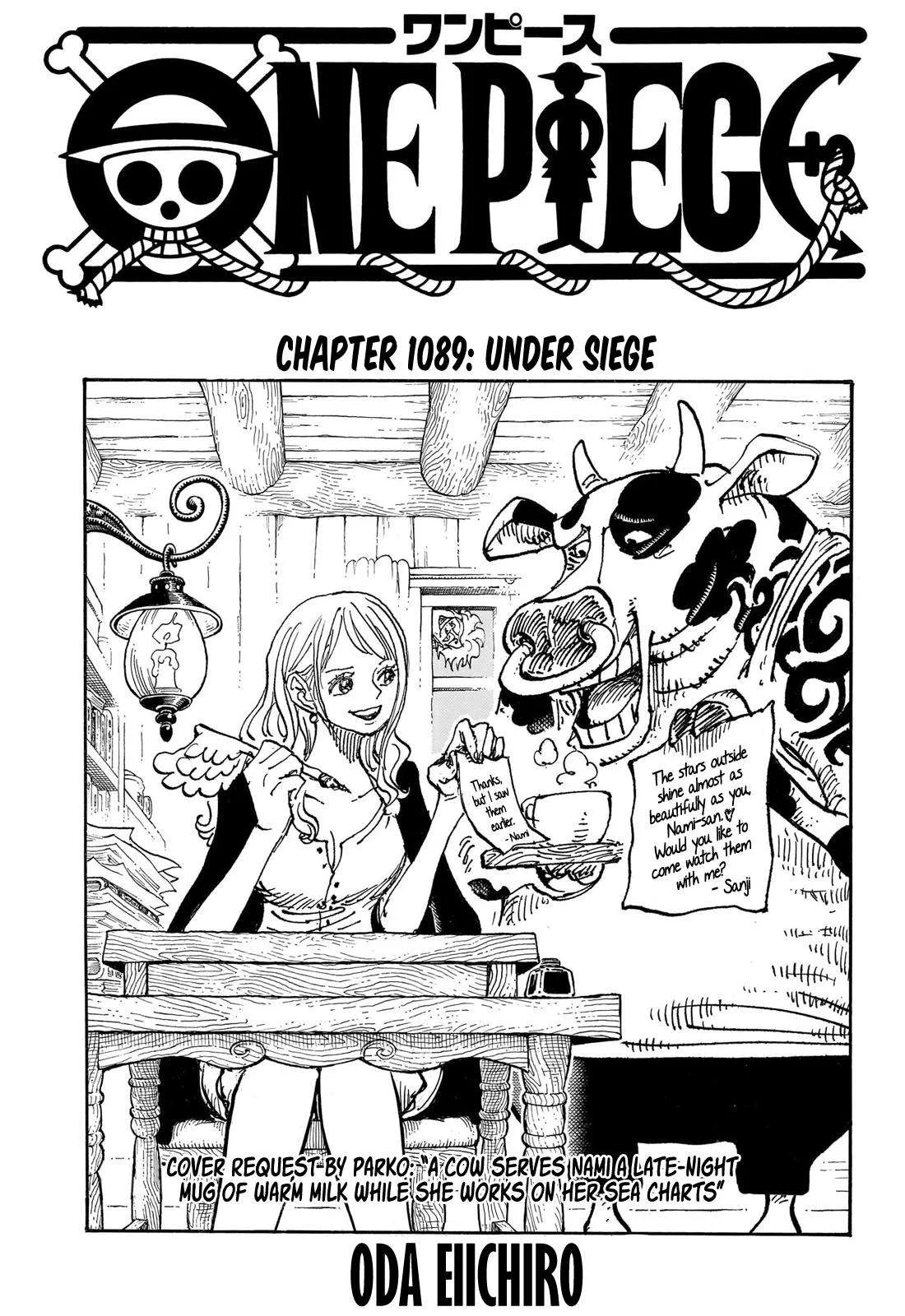 One Piece Chapter 1089 page 3