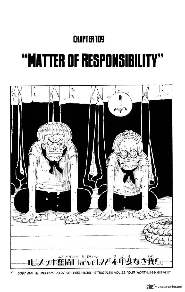 One Piece Chapter 109 page 7