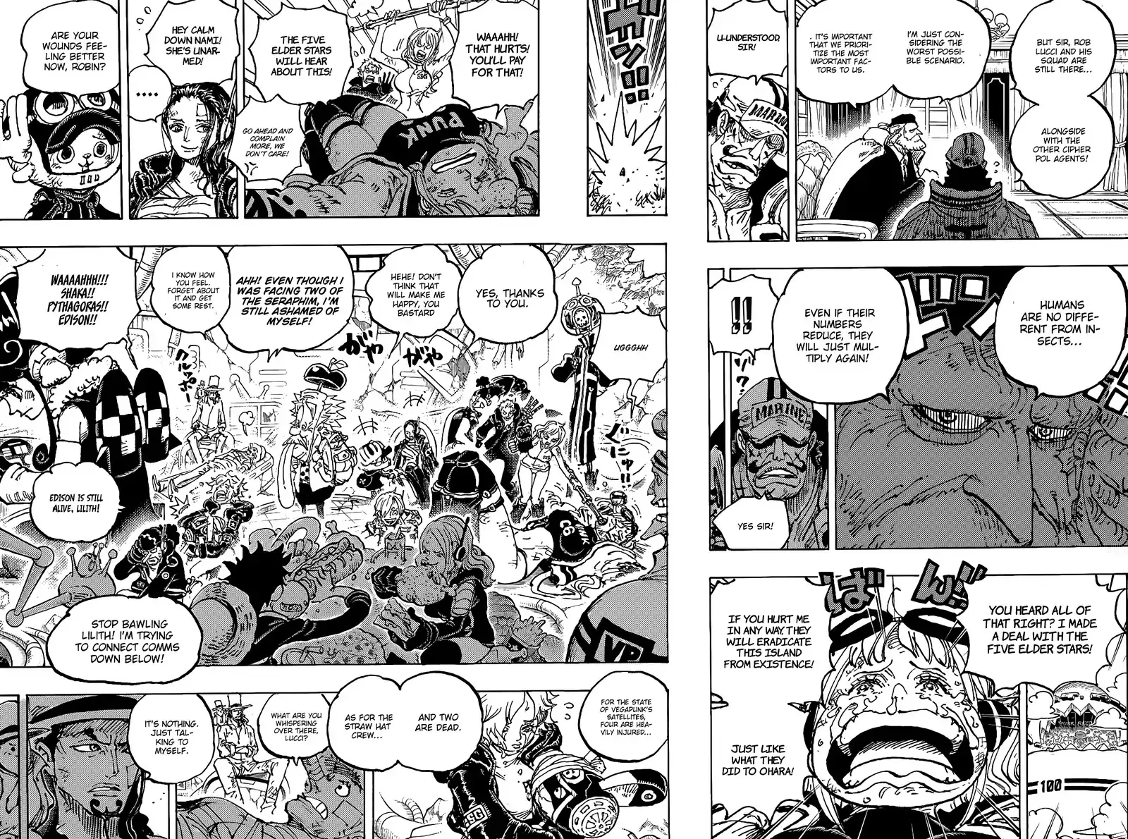 One Piece Chapter 1090 page 3