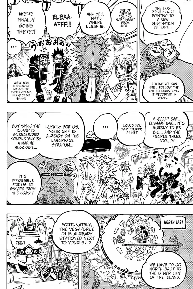 One Piece Chapter 1090 page 7