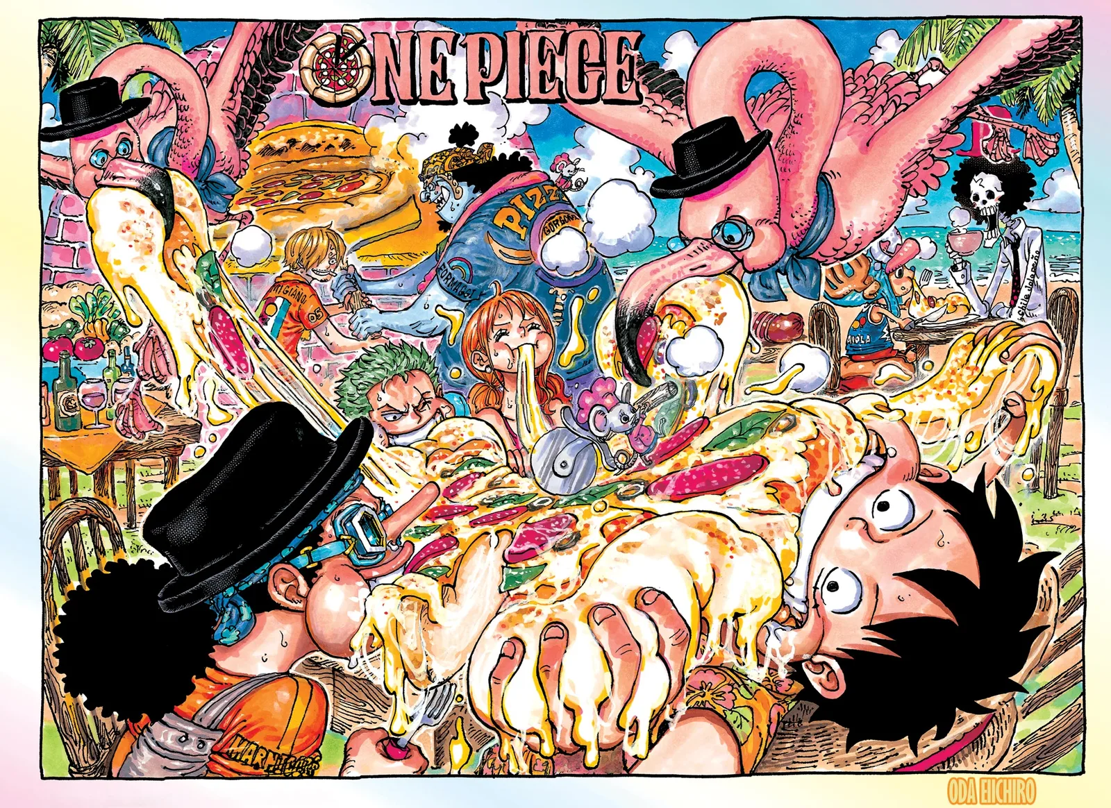 One Piece Chapter 1091 page 3