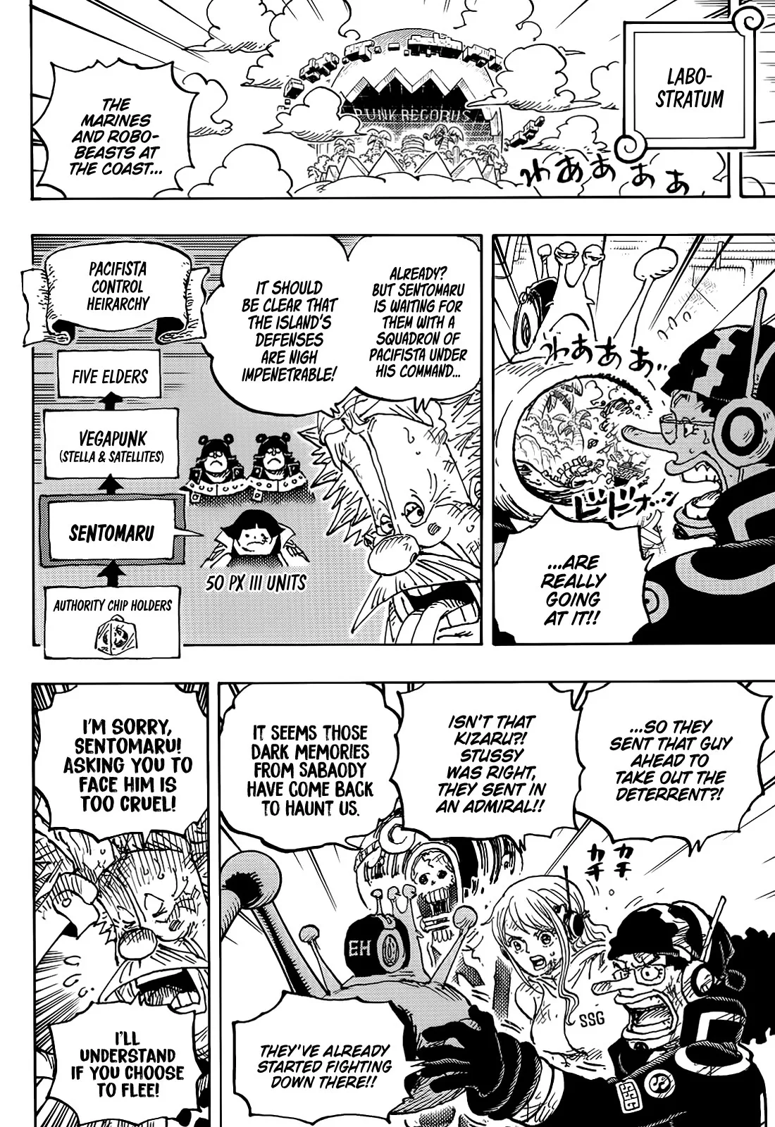 One Piece Chapter 1091 page 6