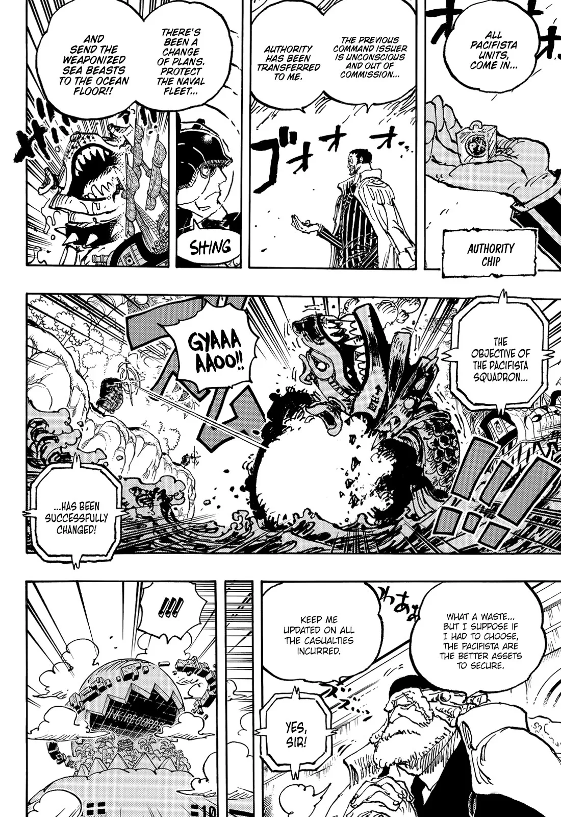 One Piece Chapter 1091 page 12