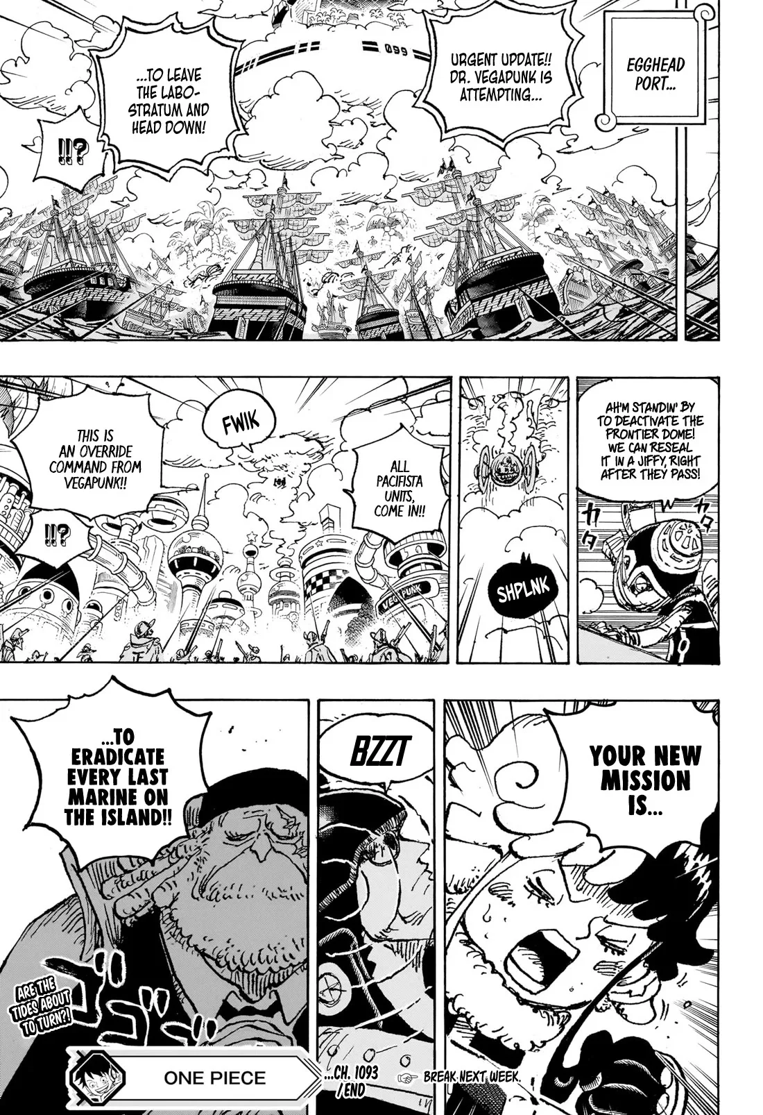 One Piece Chapter 1093 page 16