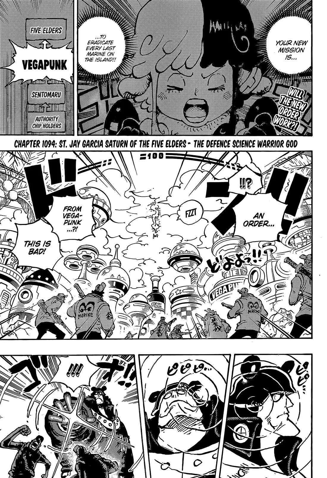 One Piece Chapter 1094 page 4