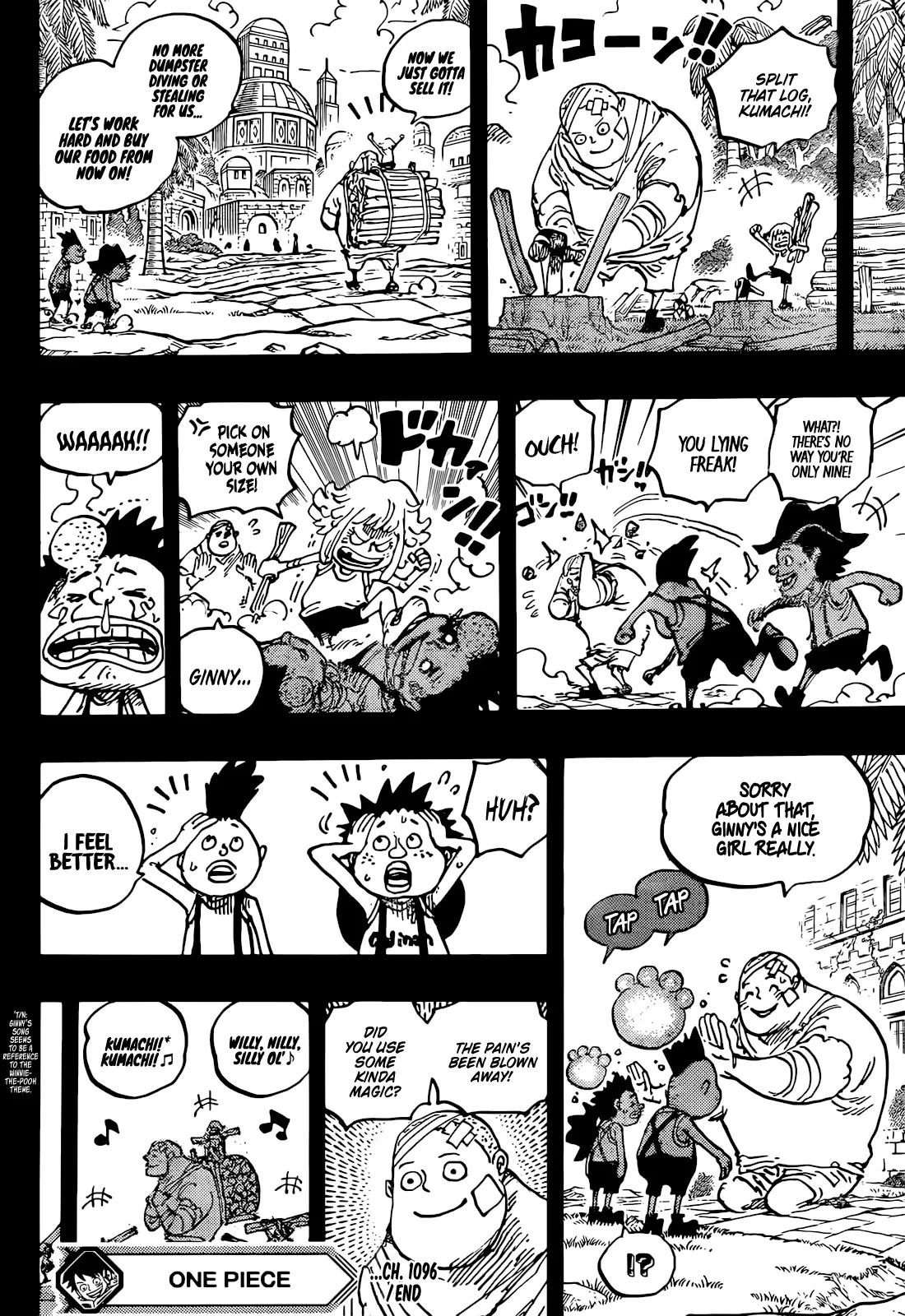 One Piece Chapter 1096 page 14