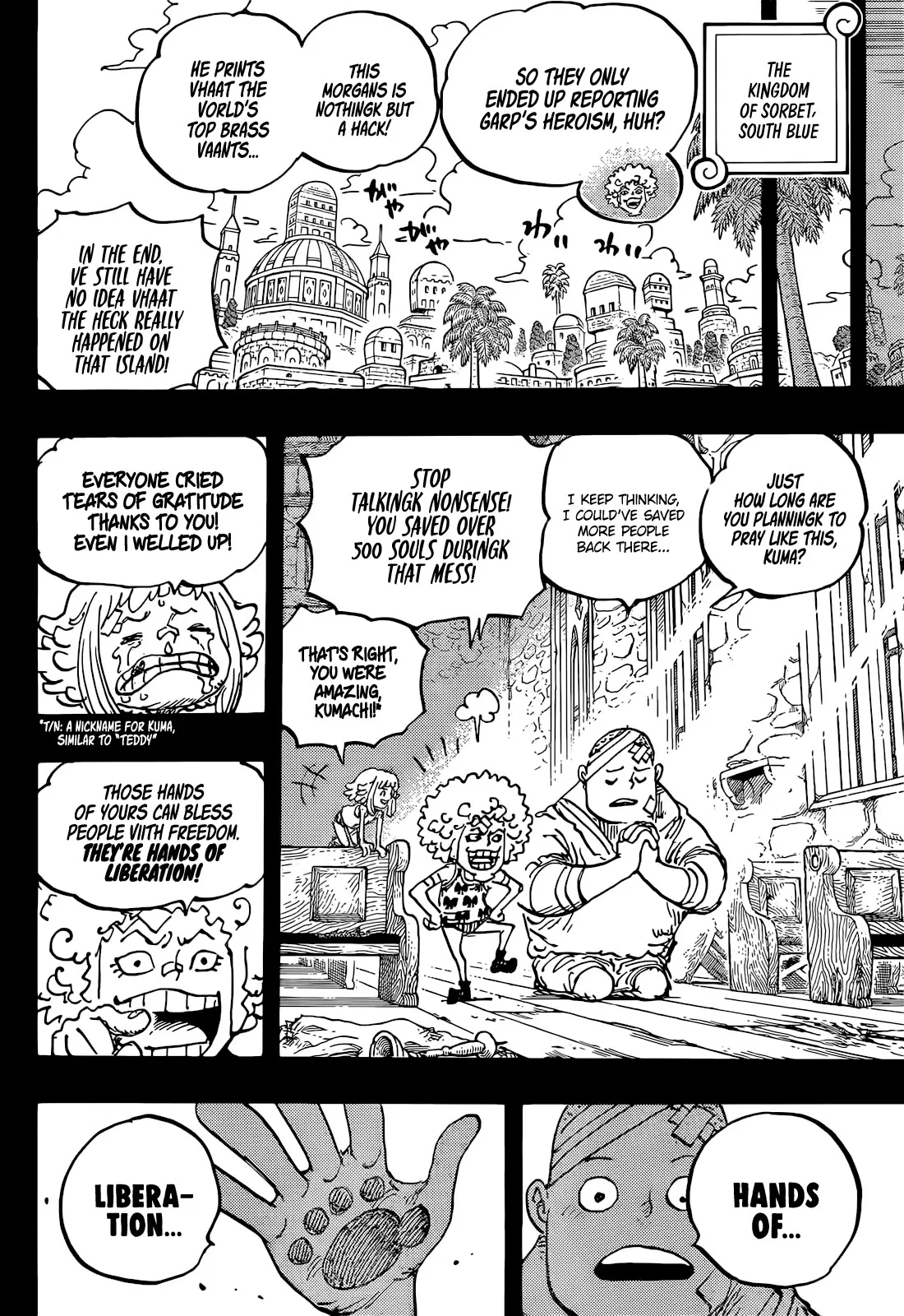 One Piece Chapter 1096 page 12