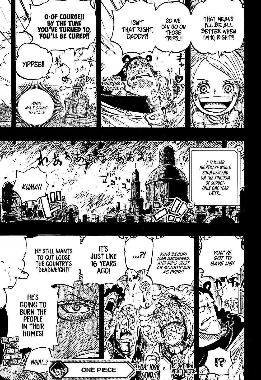 One Piece Chapter 1098 page 16