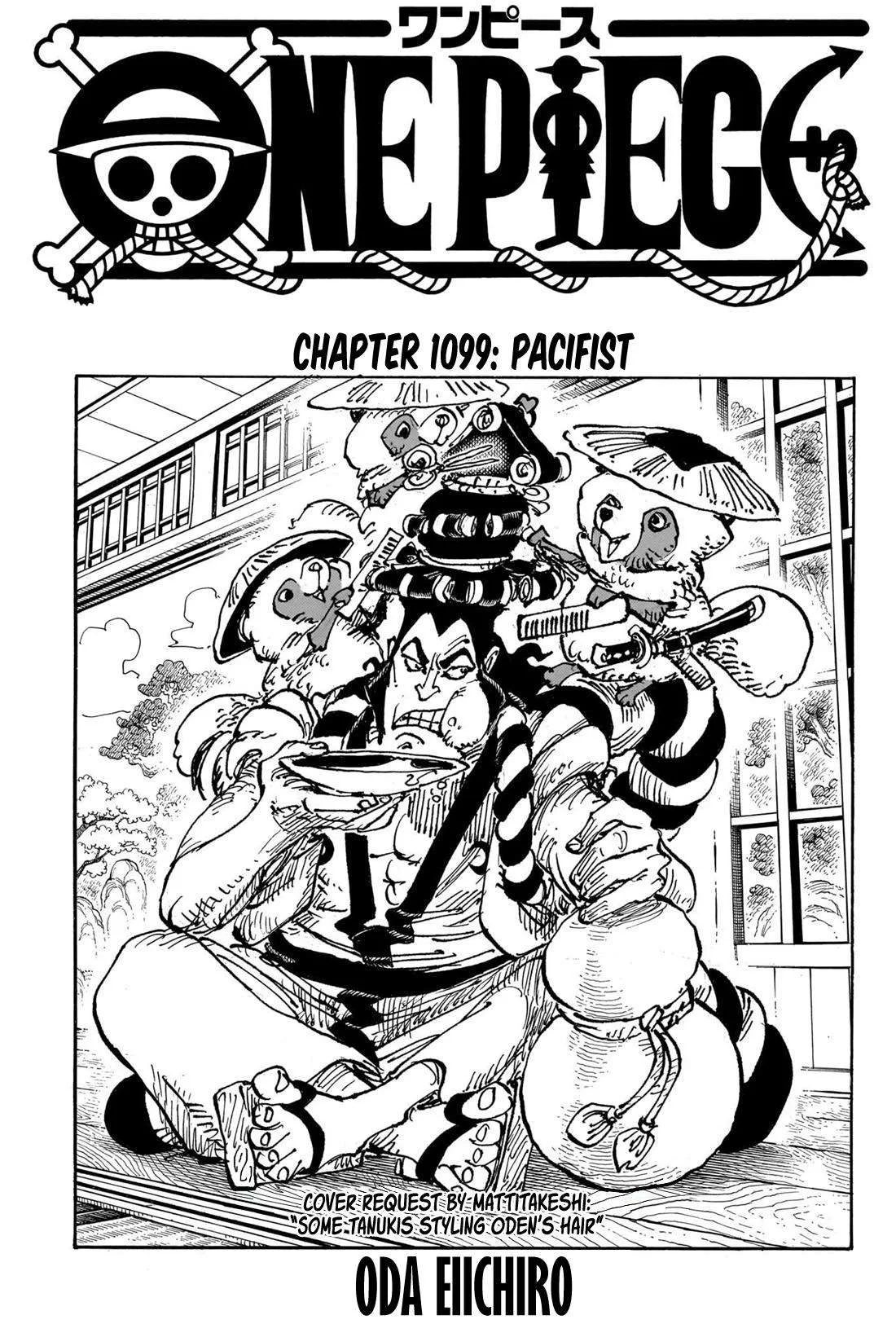 One Piece Chapter 1099 page 1