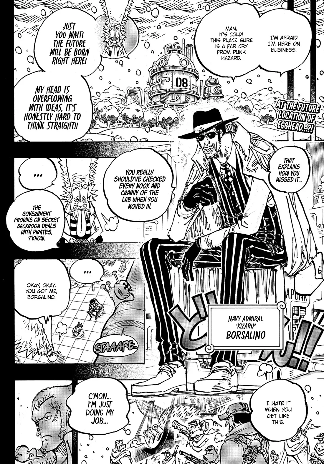 One Piece Chapter 1100 page 3