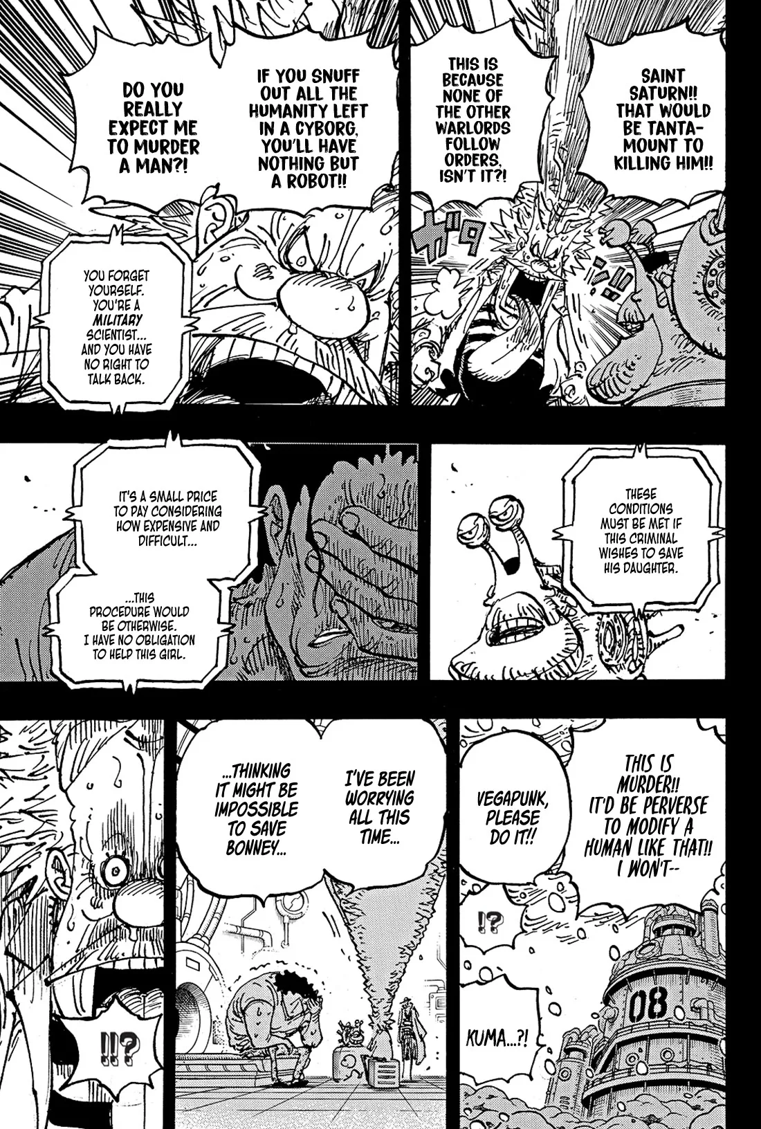 One Piece Chapter 1100 page 6