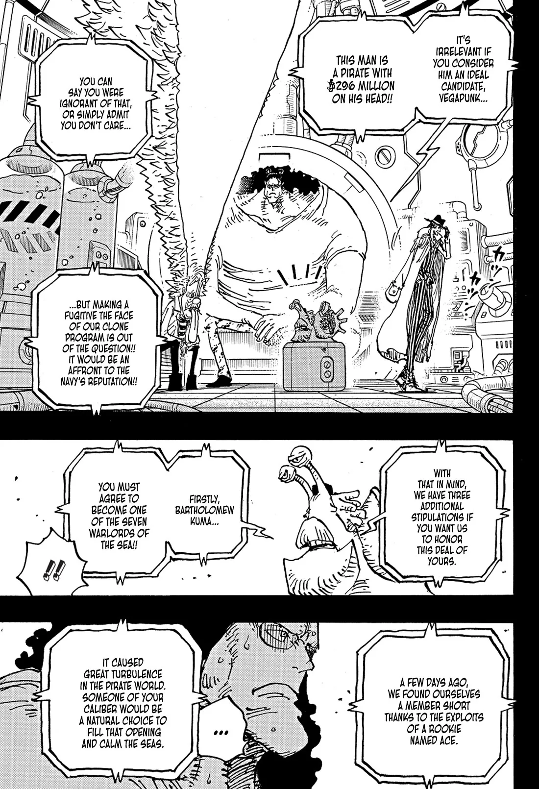 One Piece Chapter 1100 page 4