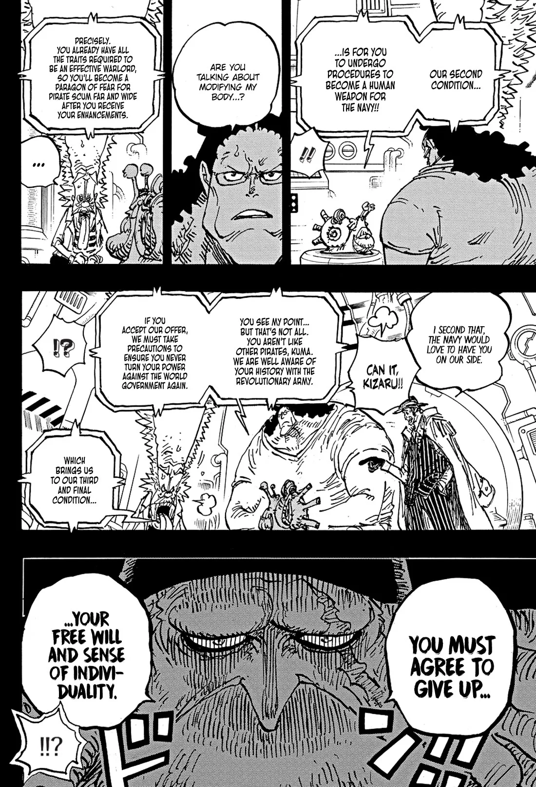 One Piece Chapter 1100 page 5