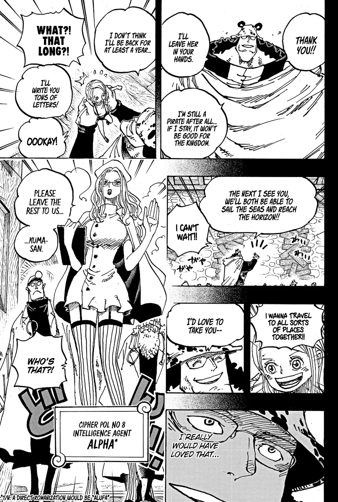 One Piece Chapter 1100 page 14