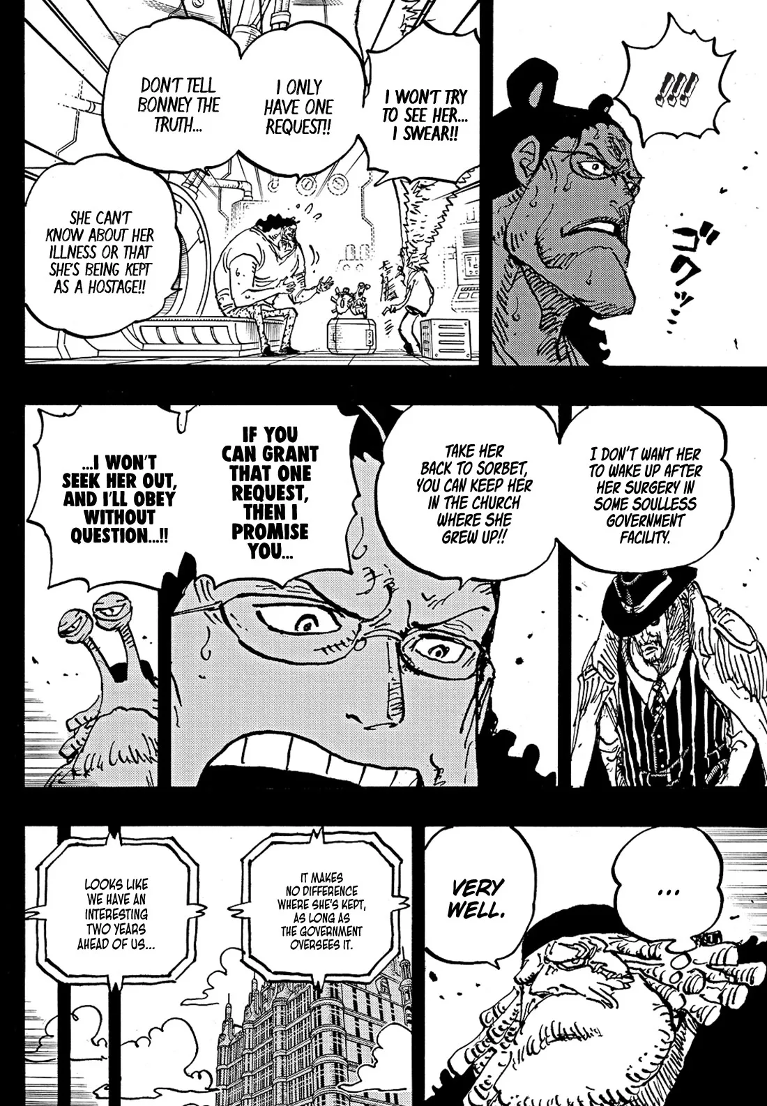 One Piece Chapter 1100 page 9