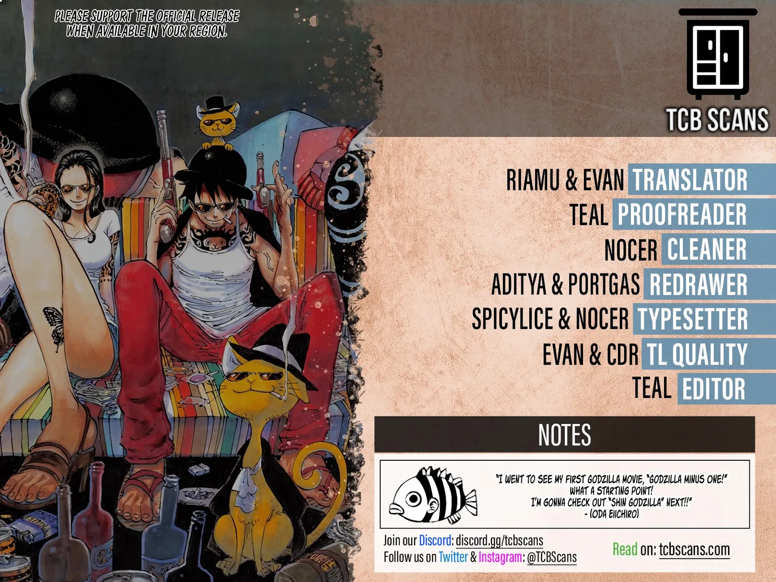One Piece Chapter 1101 page 2