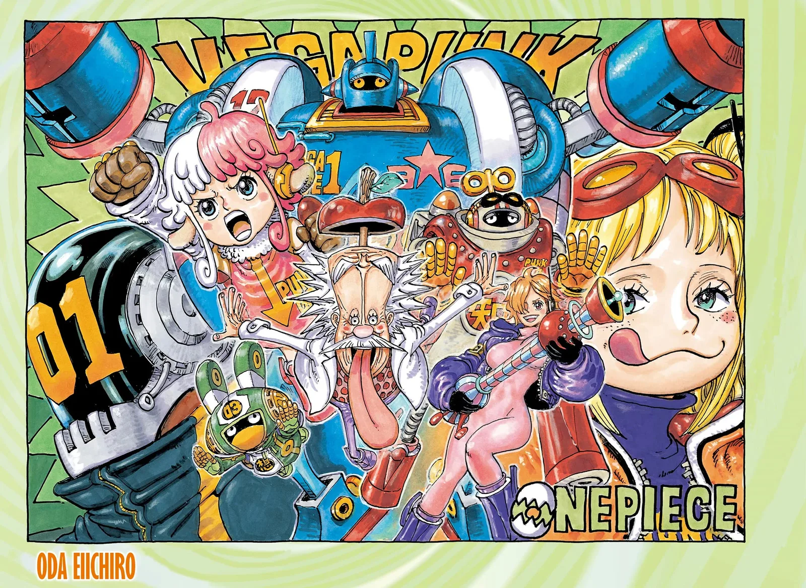 One Piece Chapter 1101 page 3