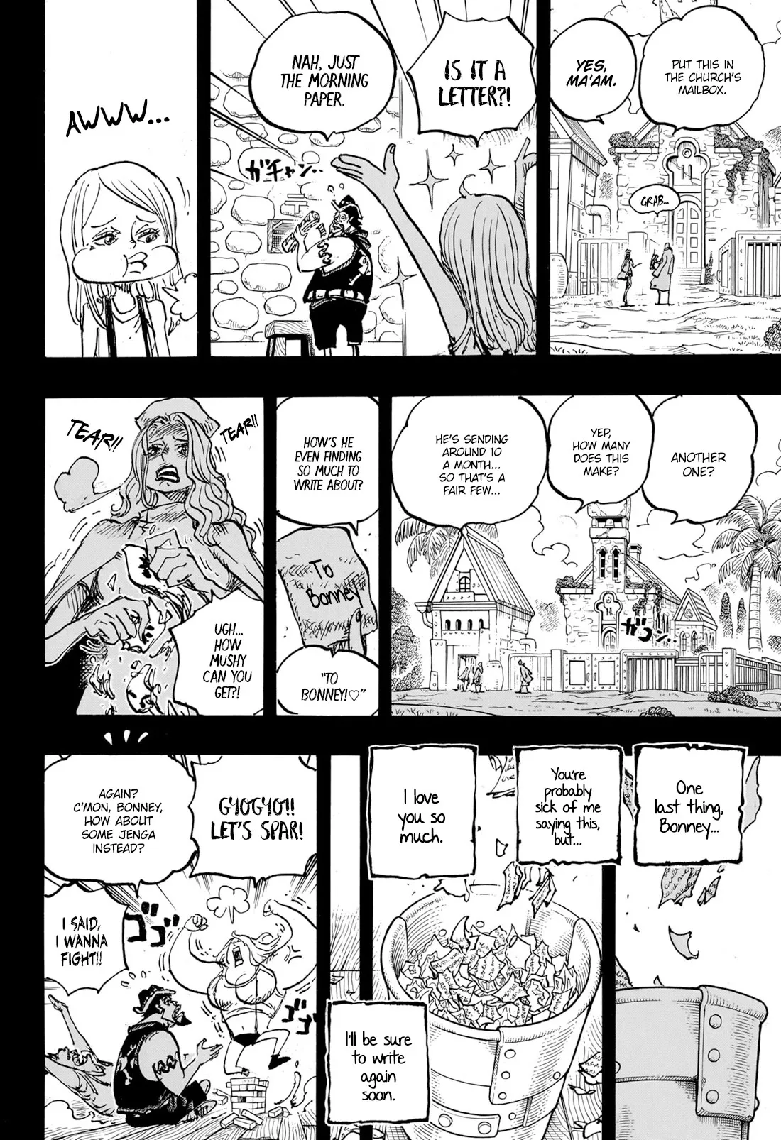 One Piece Chapter 1101 page 9
