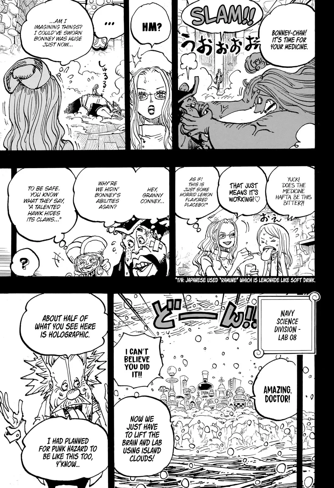 One Piece Chapter 1101 page 10