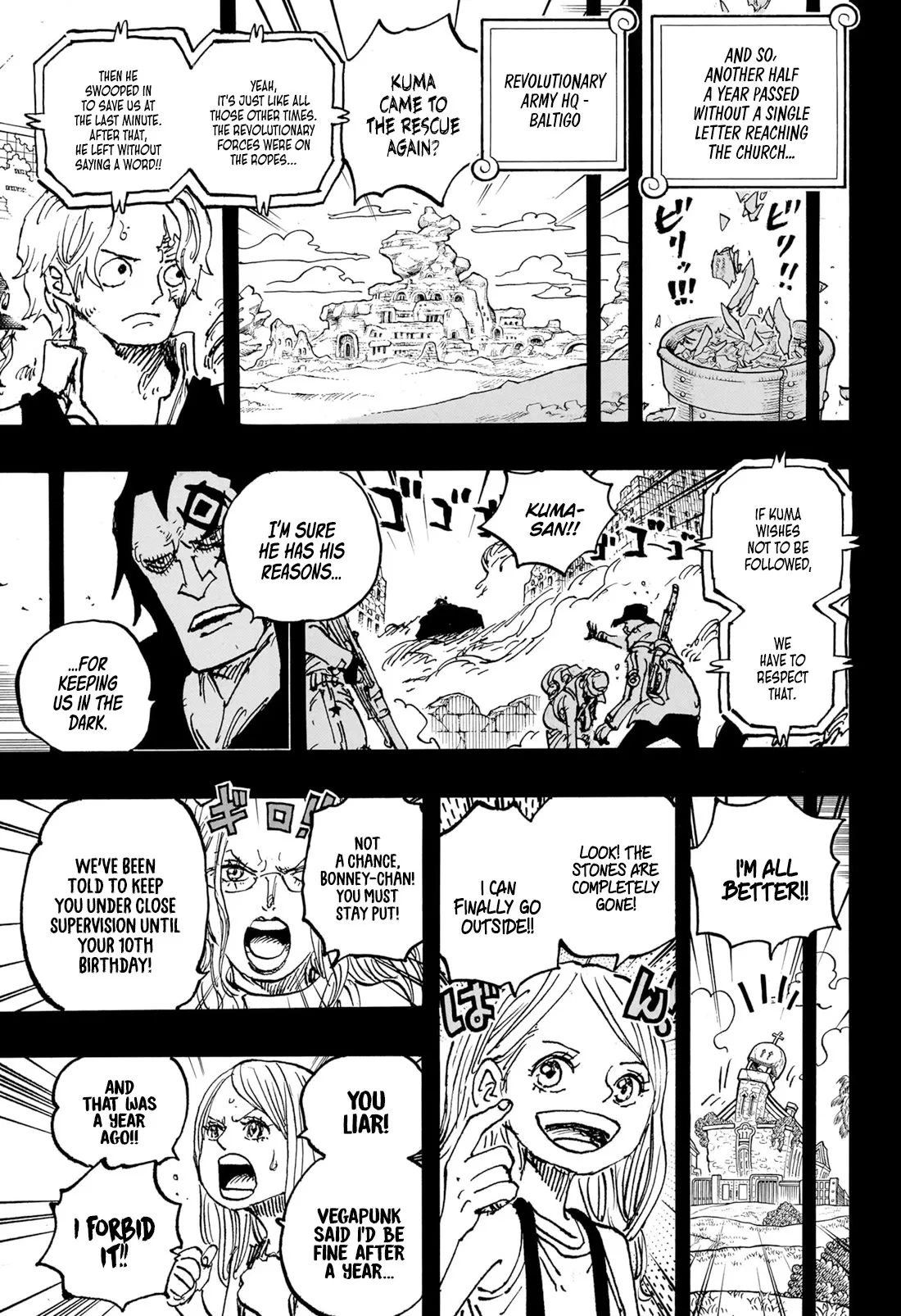 One Piece Chapter 1101 page 14