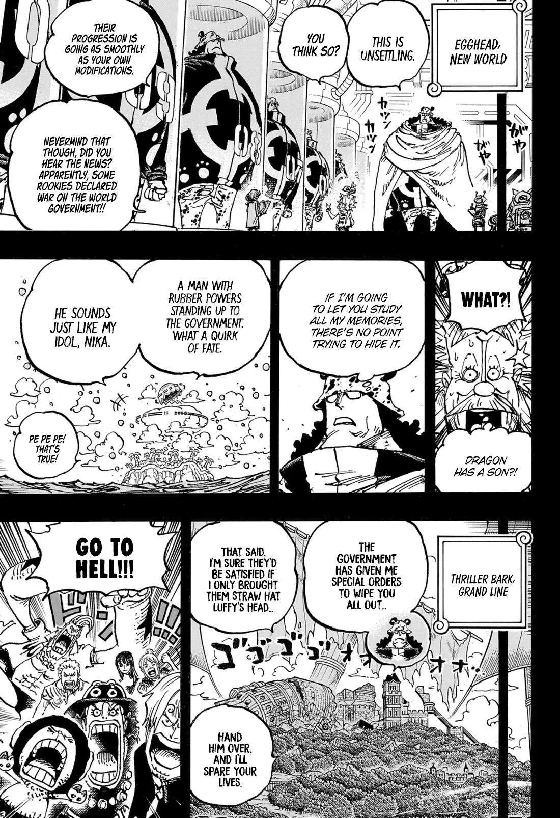 One Piece Chapter 1102 page 7