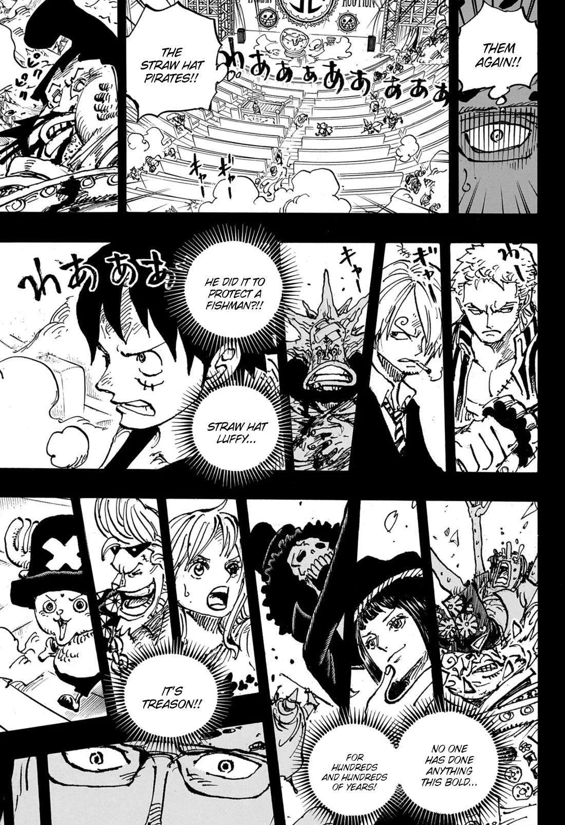 One Piece Chapter 1102 page 11