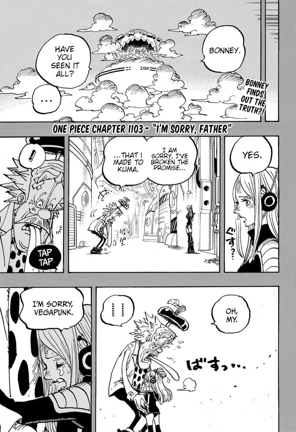 One Piece Chapter 1103 page 4