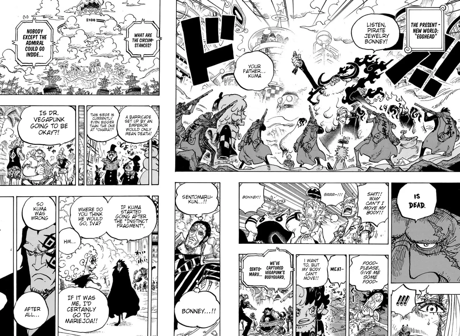 One Piece Chapter 1103 page 7