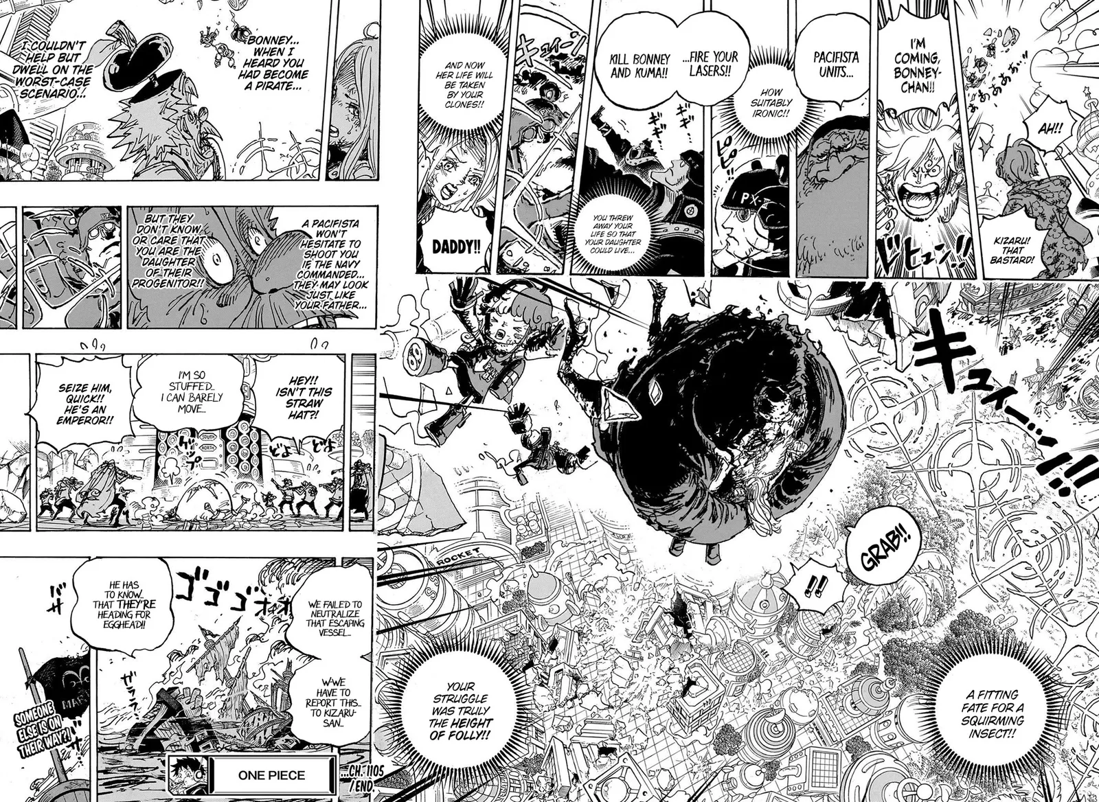 One Piece Chapter 1105 page 11