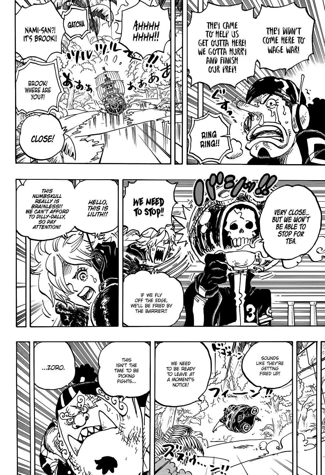 One Piece Chapter 1107 page 6