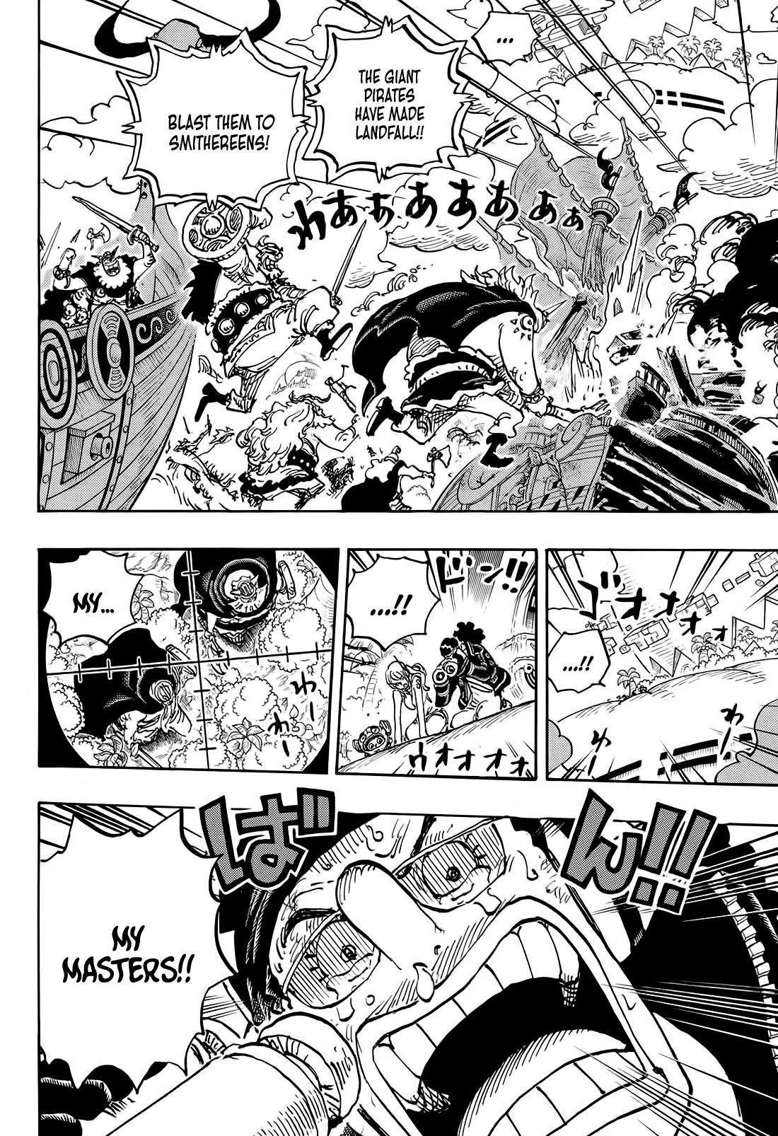 One Piece Chapter 1107 page 4