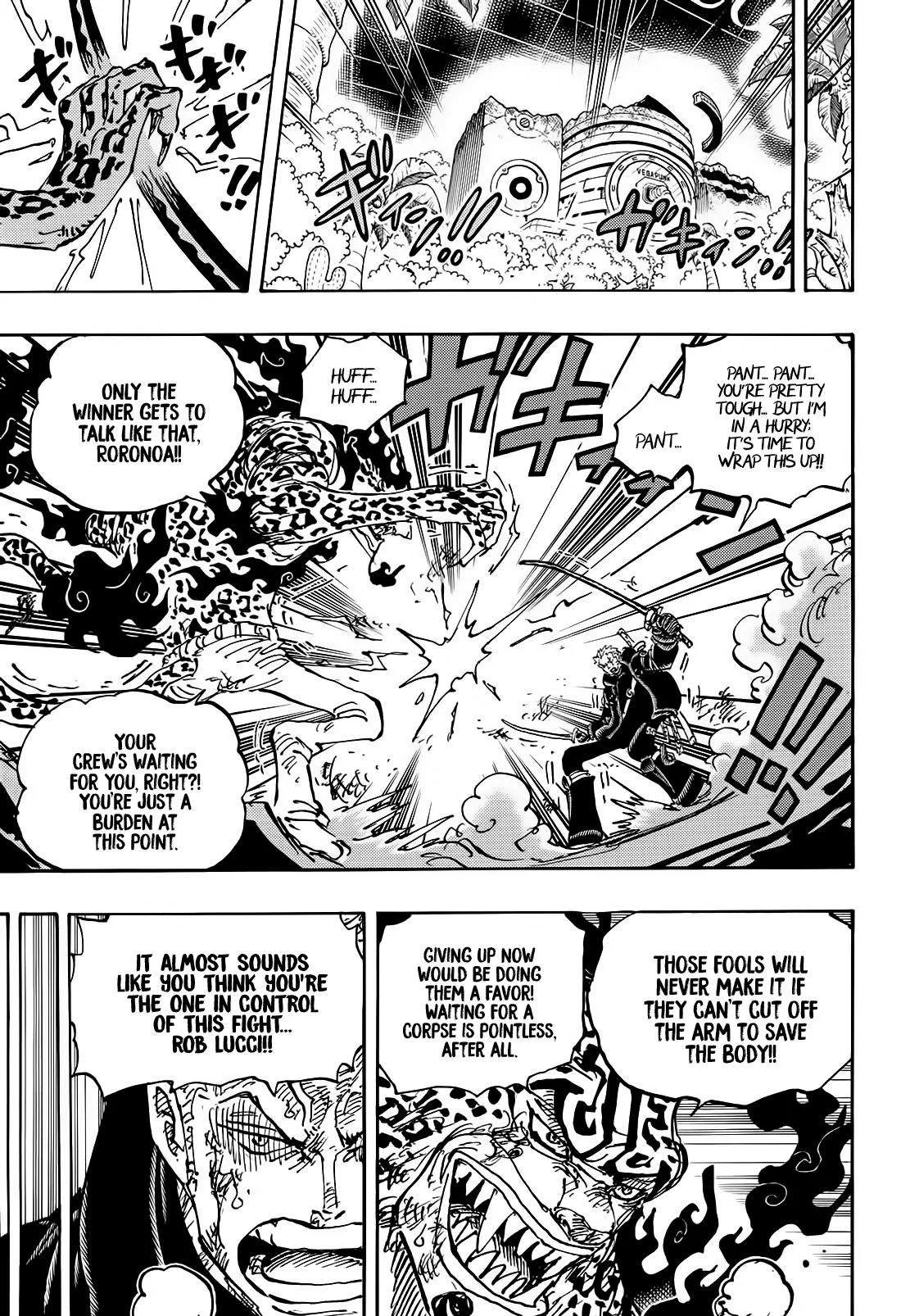 One Piece Chapter 1107 page 7