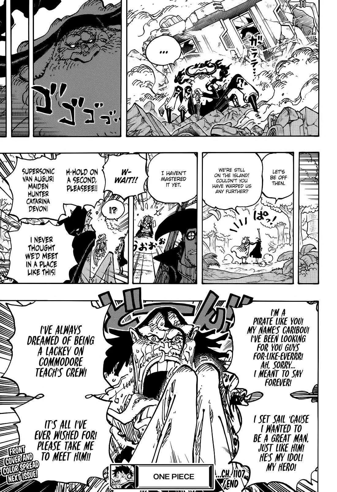 One Piece Chapter 1107 page 16