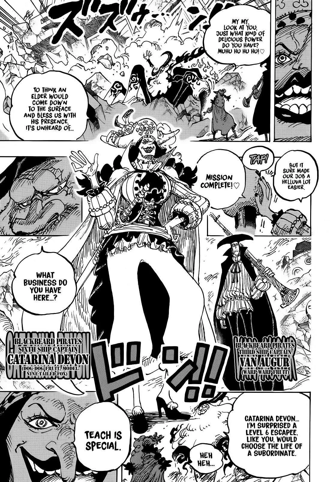 One Piece Chapter 1107 page 14