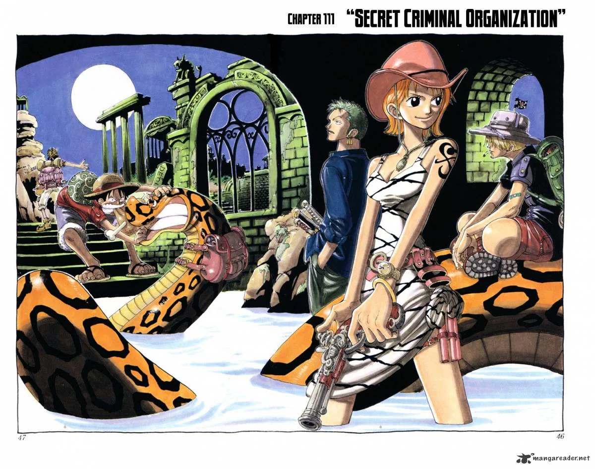 One Piece Chapter 111 page 1