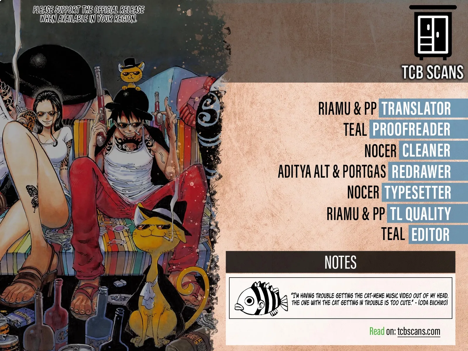 One Piece Chapter 1110 page 2