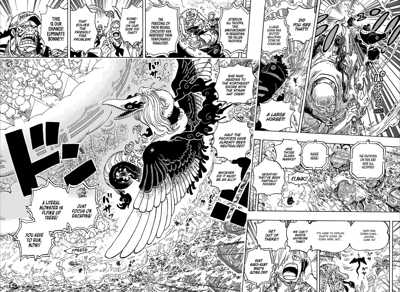 One Piece Chapter 1110 page 9