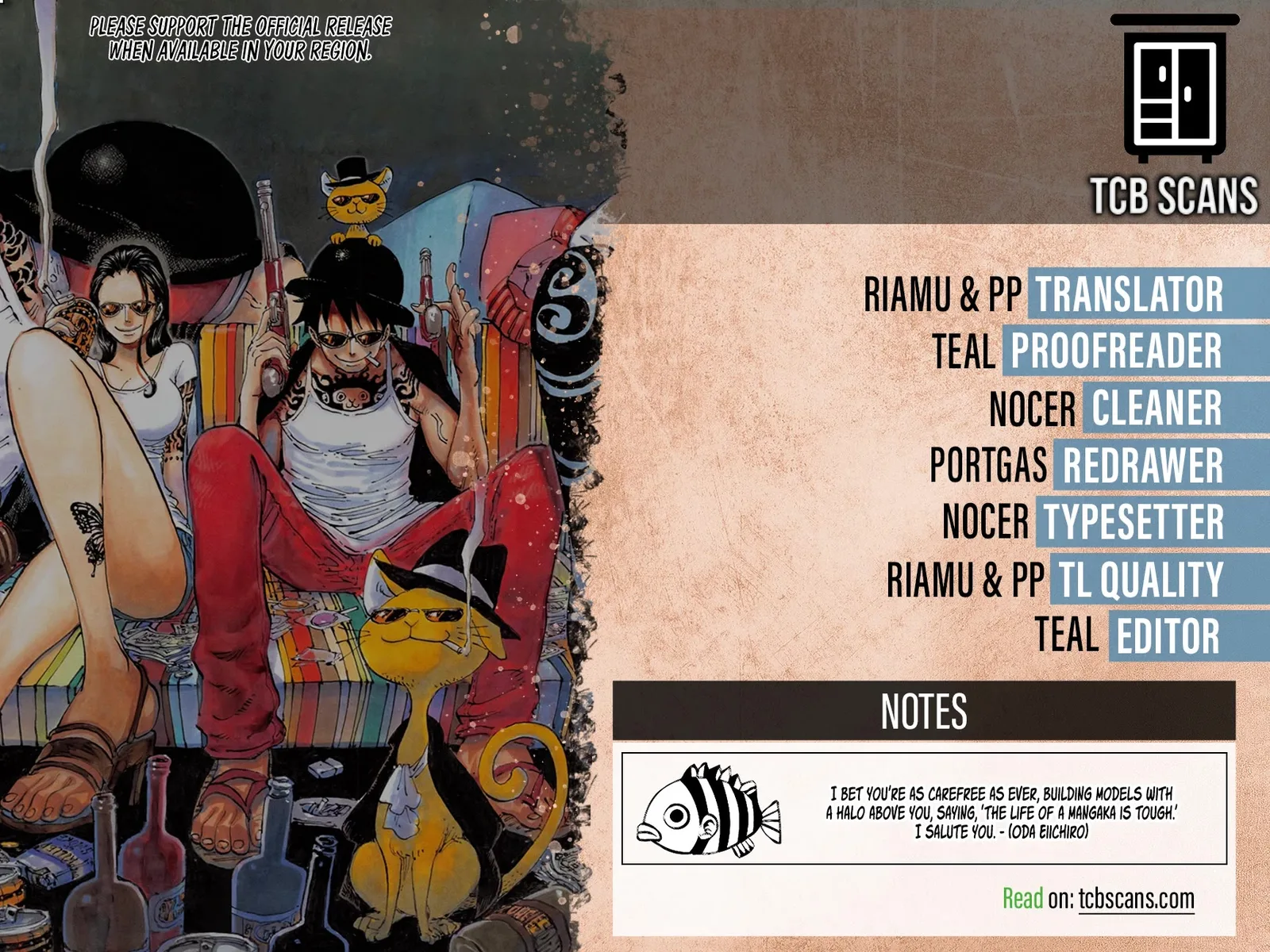 One Piece Chapter 1111 page 2