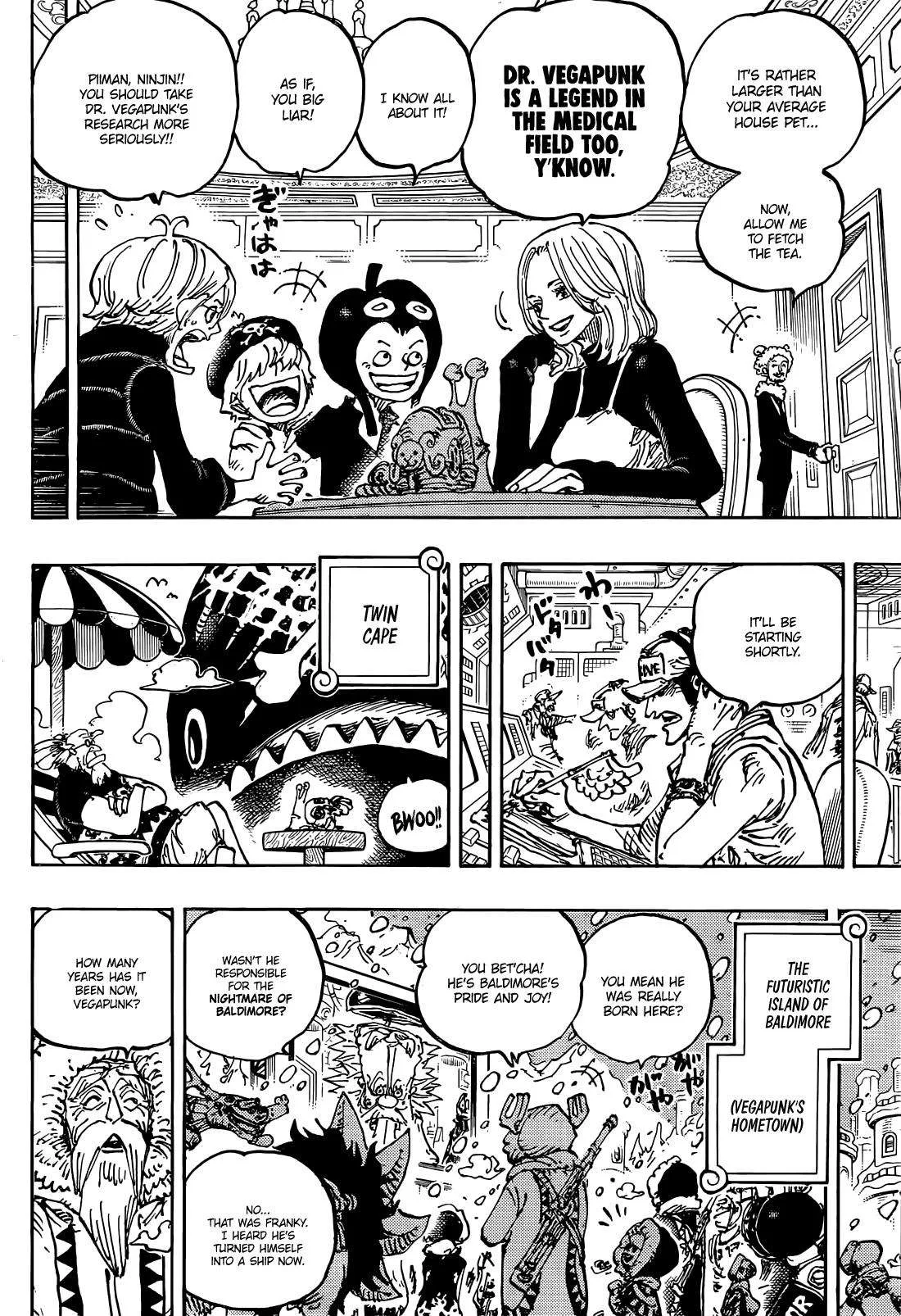 One Piece Chapter 1113 page 5