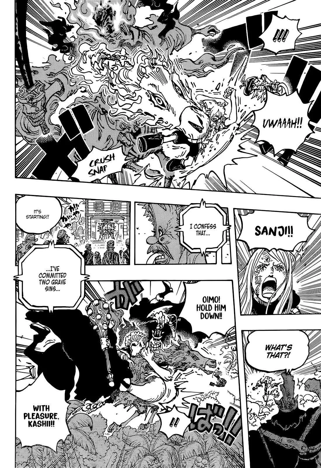 One Piece Chapter 1113 page 11