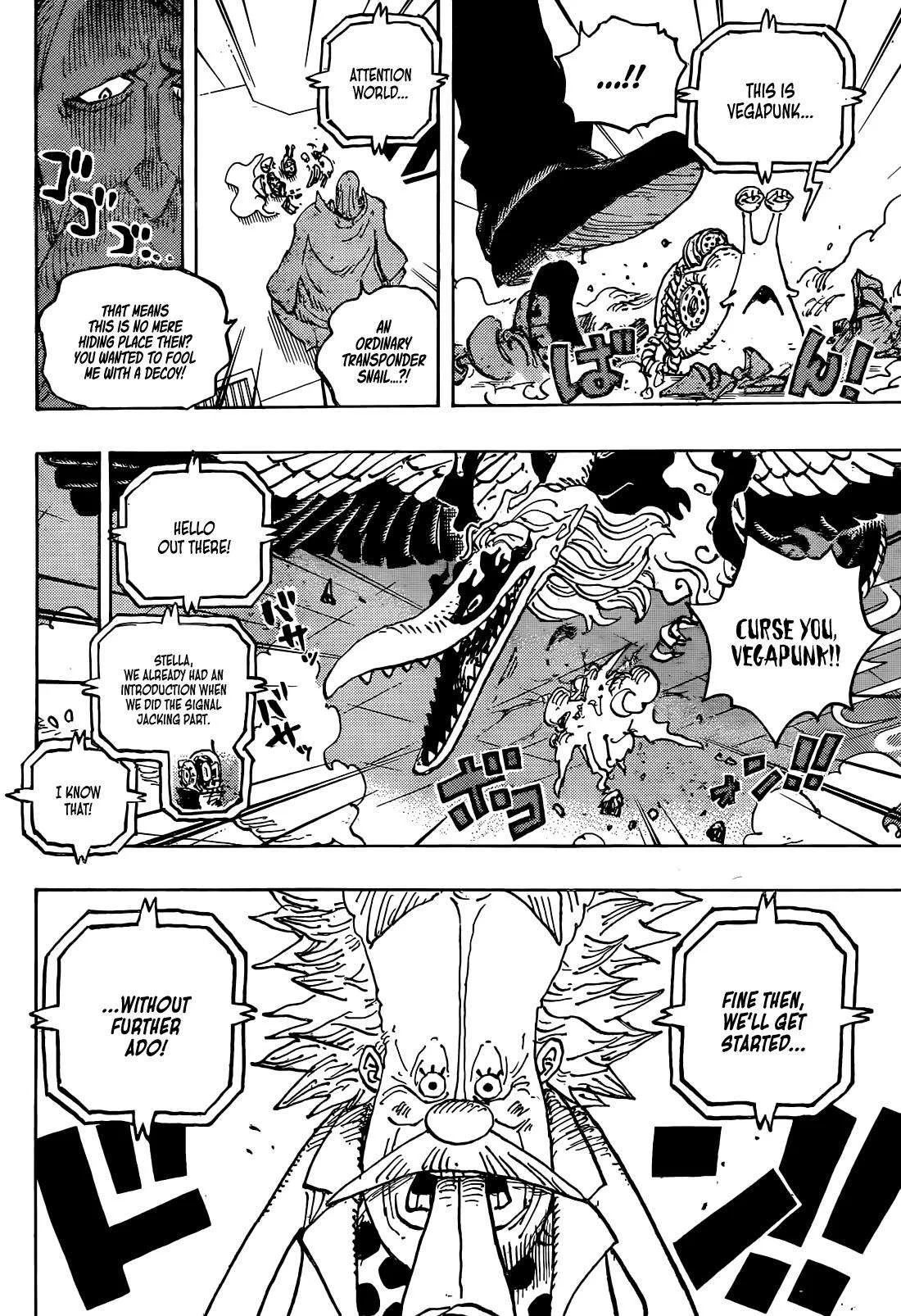 One Piece Chapter 1113 page 7