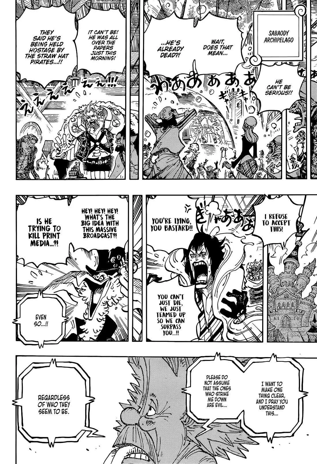 One Piece Chapter 1113 page 13