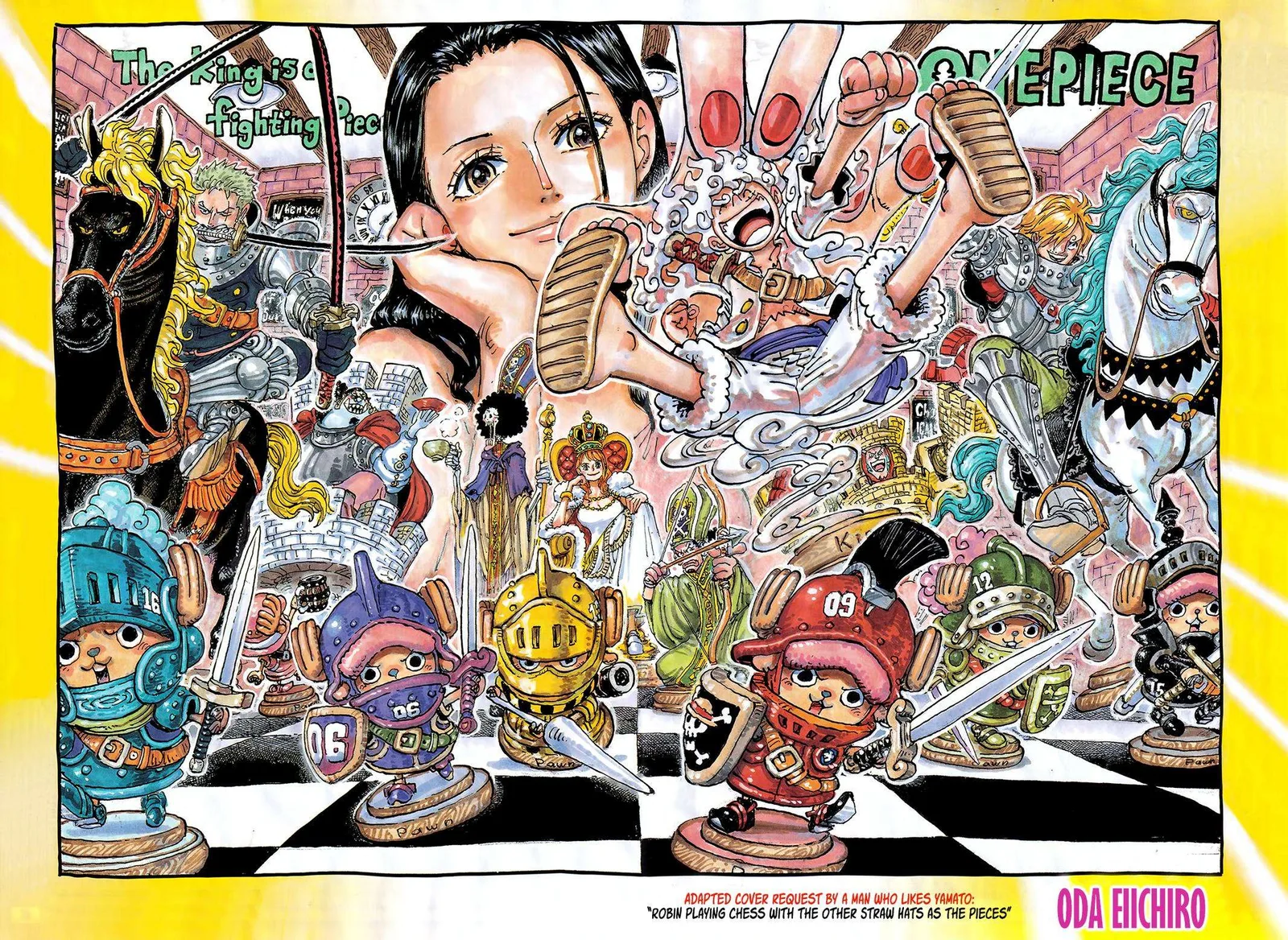 One Piece Chapter 1113 page 1