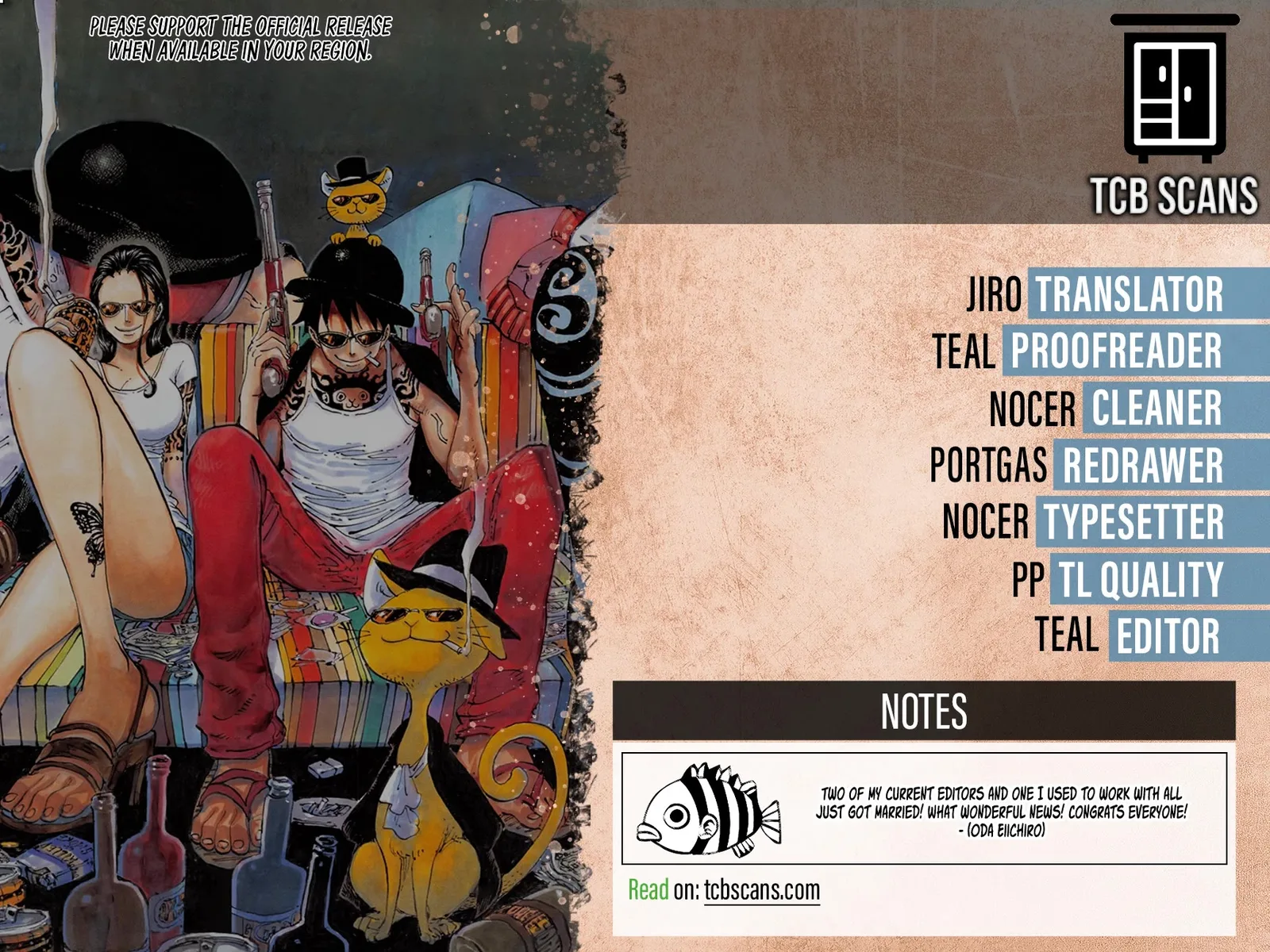 One Piece Chapter 1114 page 2