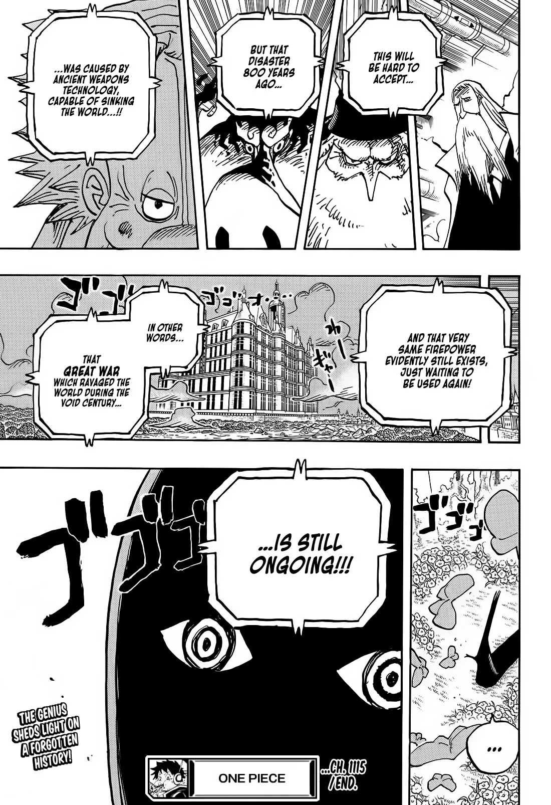 One Piece Chapter 1115 page 16